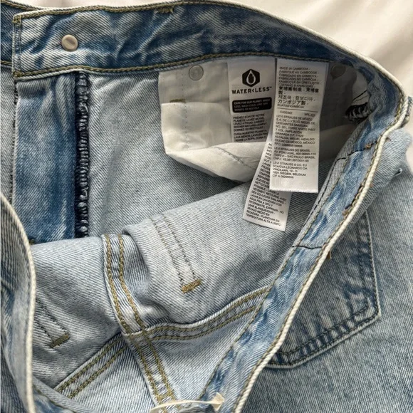 Levi's Classic Light Blue straight leg low pro Jeans size 28